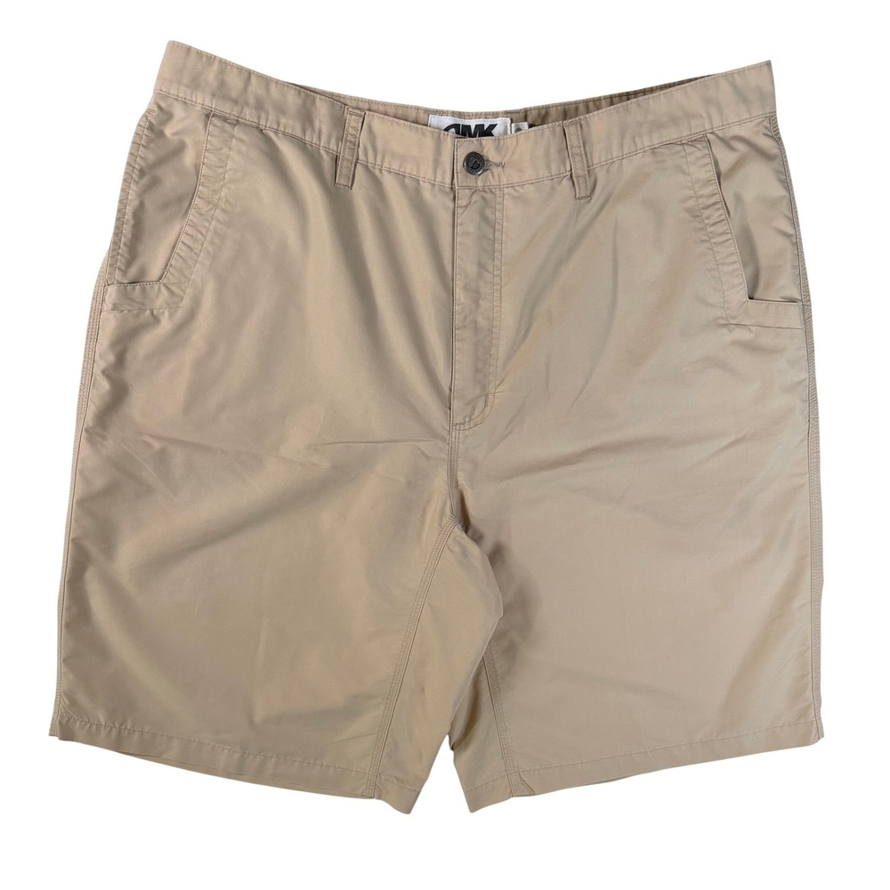 Mountain Khakis Lakeport Shorts Golf Hiking Stretch‎ Nylon Tan Mens 40x12